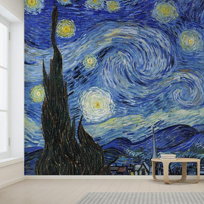 wall26 Wall Sticker/Wall Mural Starry Night by Vincent Van Gogh Dutch - Image 2