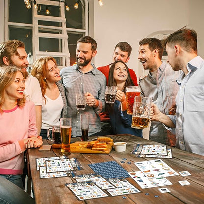 Baseball Bingo Game, Baseball Party Games Cards - Image 4