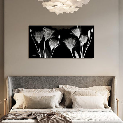 Empire Art Direct Frameless Free Floating Tempered Glass Panel Graphic Flower - Image 5