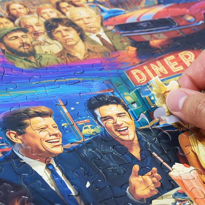 Think2Master 1960s 500 Pieces Large Format Jigsaw Puzzle: Kids 12+, Adults & - Image 2