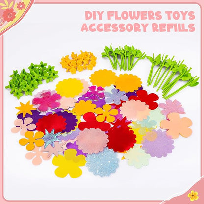DIY Fabric Flower Bouquets Toys Accessories - Image 2