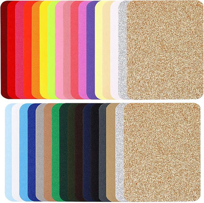 AUGSHY 33 Pcs Iron On Patches, 31 Colors Great - Image 2