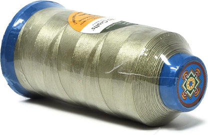 Mandala Crafts Bonded Nylon Thread Beige Heavy Duty Sewing Threads - Image 3