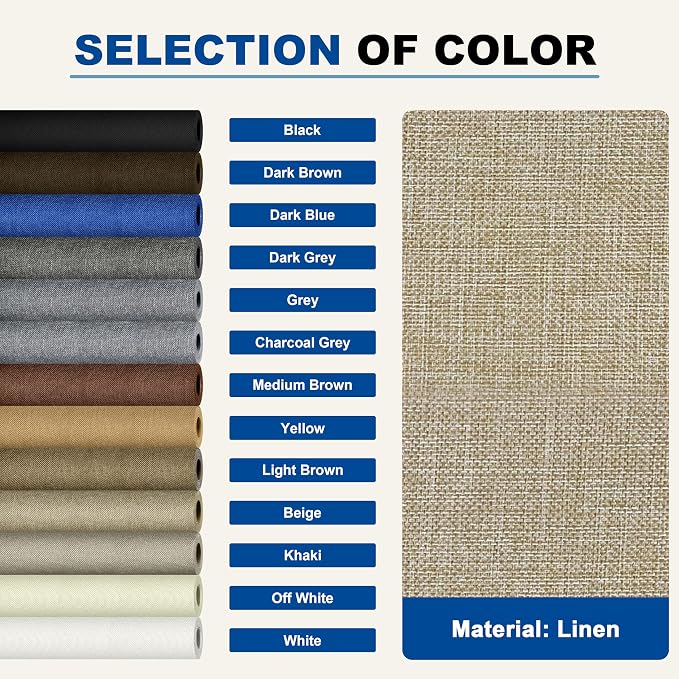 KING MOUNTAIN Linen Repair Patches, Self-Adhesive Linen Fabric Patches - Image 5
