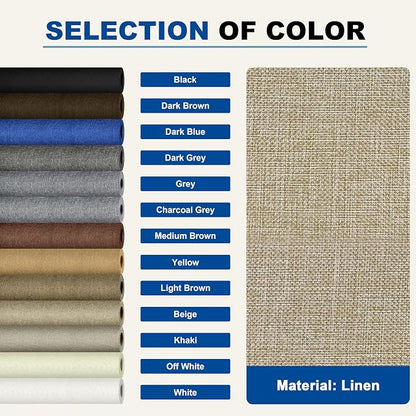 KING MOUNTAIN Linen Repair Patches, Self-Adhesive Linen Fabric Patches - Image 5