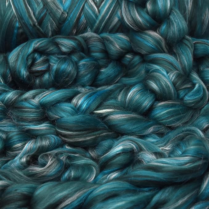 Merino Silk Luxe Tonal Designer Blend. Superfine Merino, Mulberry Silk - Image 3