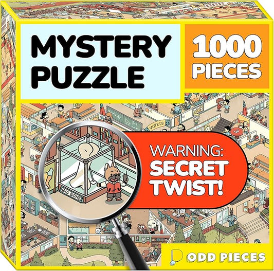 Odd Pieces Jigsaw Puzzles 1000 Pieces by OddPieces