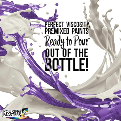 Pouring Masters Plum Crazy Purple Metallic Pearl Ready to Pour Acrylic Pouring - Image 2