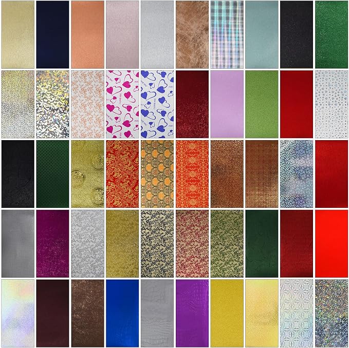 A5 GlitterTextured Scrapbook Paper - Image 3