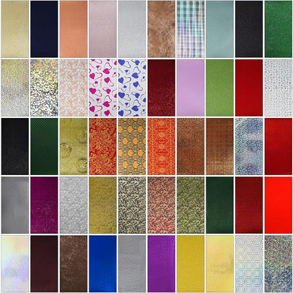 A5 GlitterTextured Scrapbook Paper - Image 3