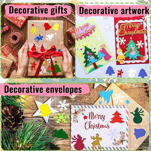 Paper Punch Shape Hole Puncher Craft Punches 1 inch Christmas Punches - Image 7