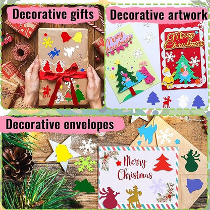 Paper Punch Shape Hole Puncher Craft Punches 1 inch Christmas Punches - Image 7