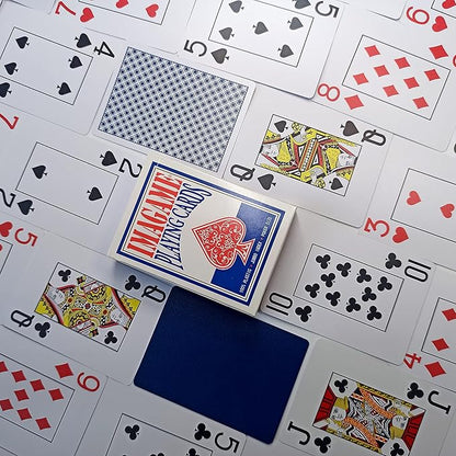 Plastic Playing Cards, Real Poker Size, Casino Quality, Jumbo Index, Waterproof - Image 2