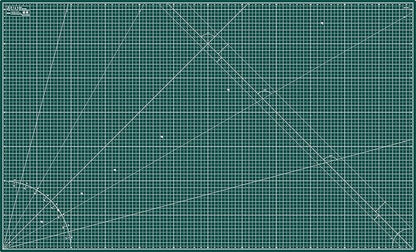 Elan Cutting Mat 36x60 Green, Extra Large Self Healing Cutting Mat 36 x 60 Inch by Elan