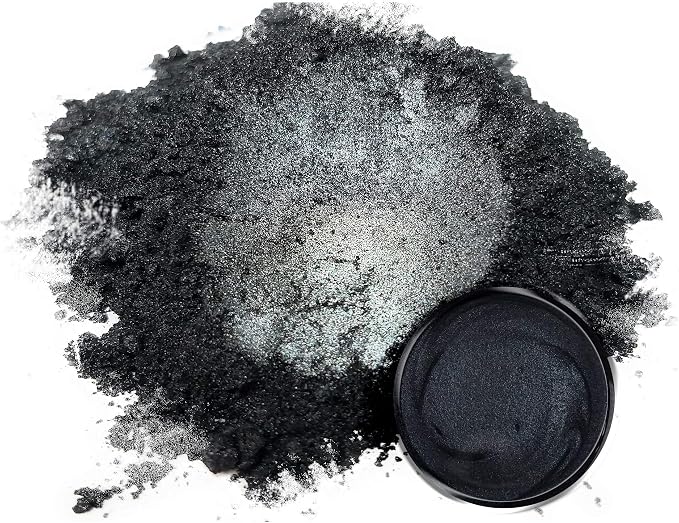 Eye Candy Pigments Premium Black Mica Powder - Image 6