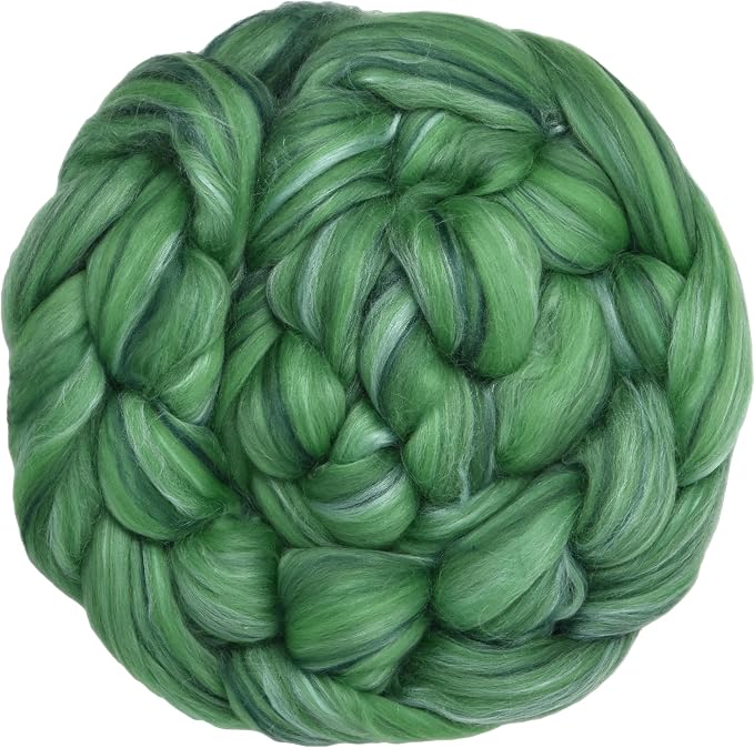 Merino Silk Luxe Tonal Designer Blend. Superfine Merino, Mulberry Silk by LivingDreamsYarn