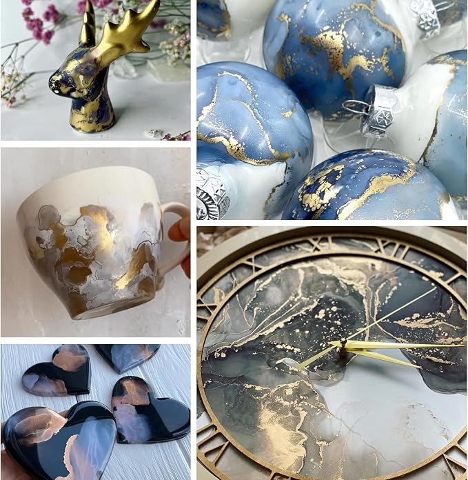Metallic Alcohol Ink Set: Bronze Alcohol Ink - Image 8