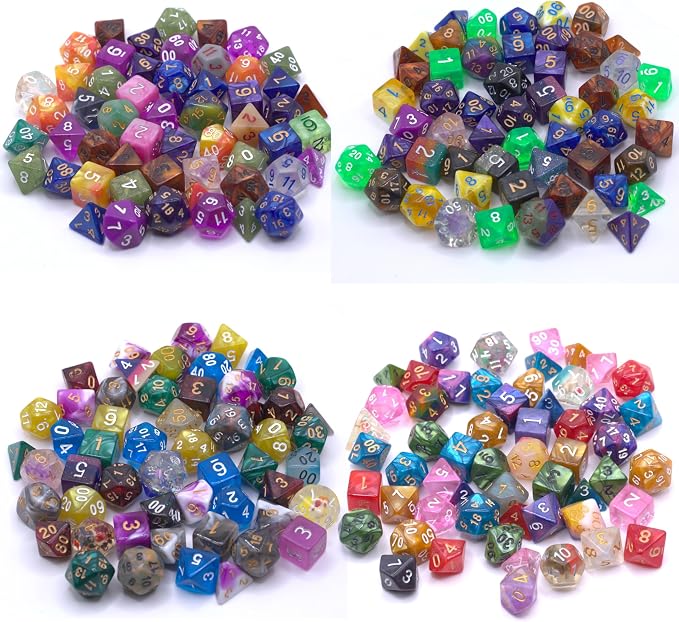 Half-Pound Mystery Dice Bag – Full Polyhedral Sets & Unique Secret Styles - Image 3