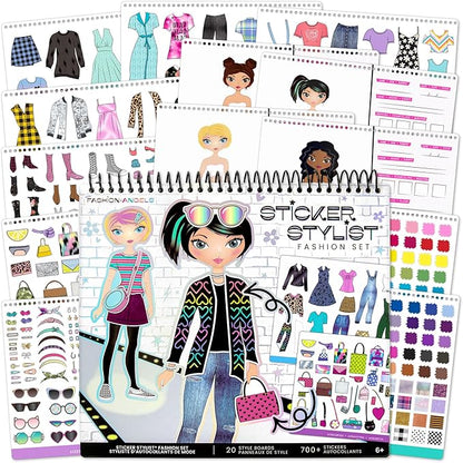 Fashion Angels Sticker Stylist 12544, Fashion Design Sticker by Number Activity by FashionAngels