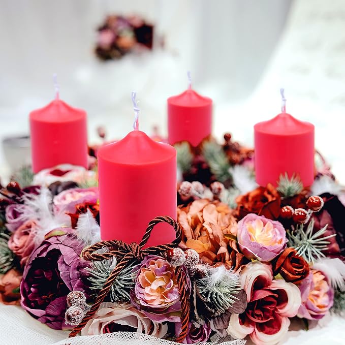 MILIVIXAY 2PCS Pillar Candle Mold -Height: 3.0inch, Diameter:2.0inch-30ft Long - Image 9
