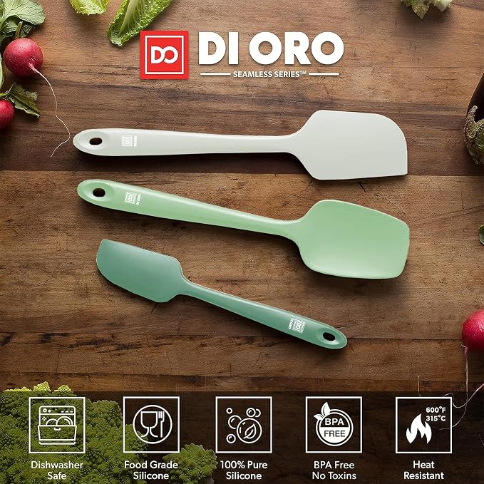 di Oro Living Silicone Spatula Set - Image 4