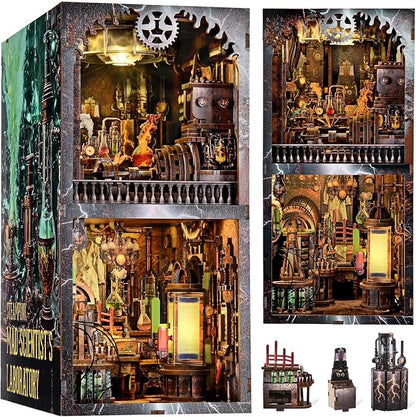 Book Nook Kit, Steampunk DIY Booknook Kits by Unknown