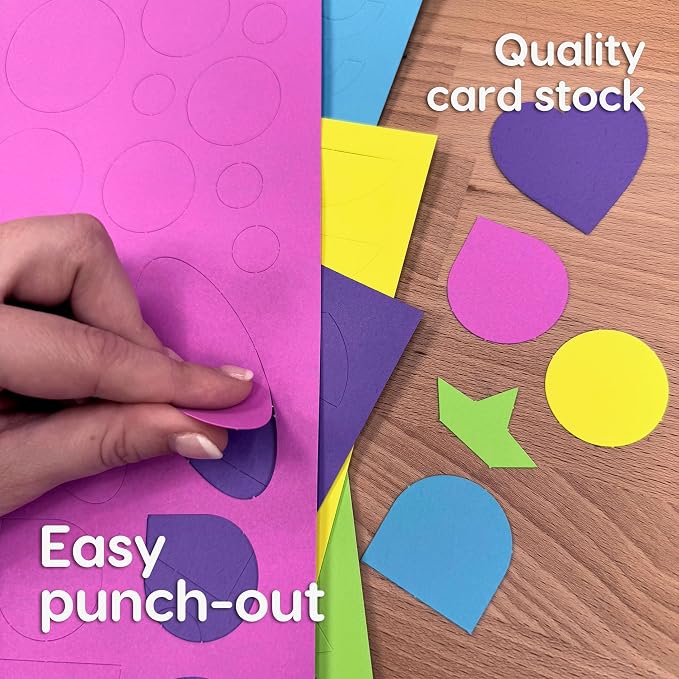 ARTshapes 840 pc Creative Paper Shapes Pack - Image 6