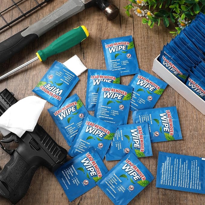 200 Pack Lead Remover Wipes for Shooting Hand & Surface Cleaning Wipes - Image 3