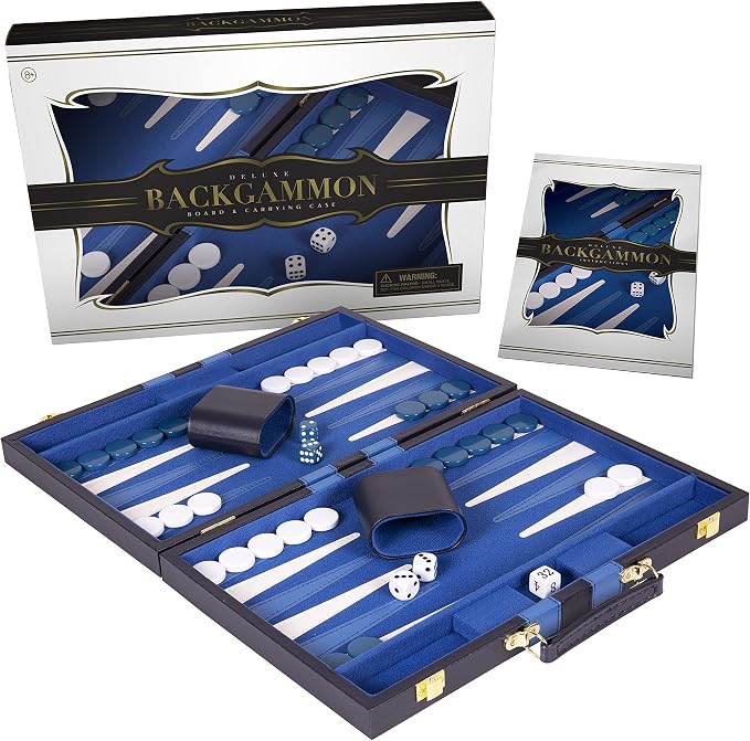 Backgammon Set 11 inch, Small by CrazyGames