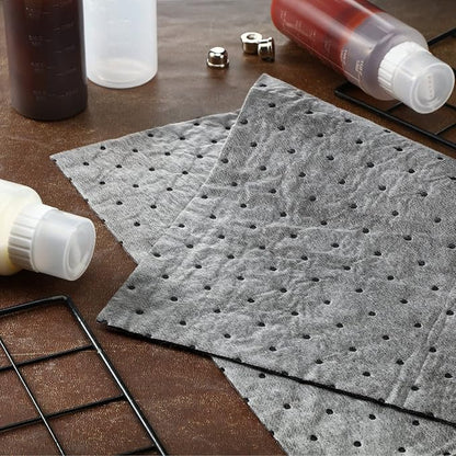 Hoolerry Oil Absorbent Pads Weight Dimpled Pad Garage Accessories Water - Image 4