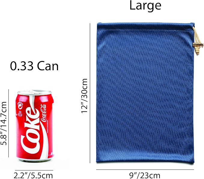 Valante Set of Microfiber Drawstring Storage Bags - Image 2