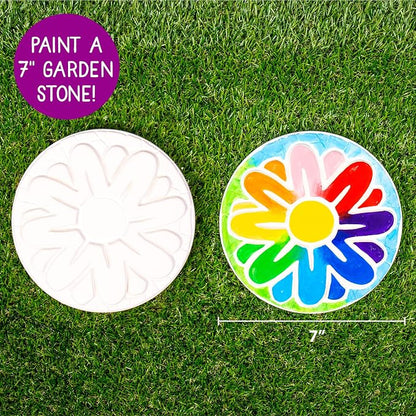 Creative Roots Mosaic Flower Garden Stepping Stone Kit, Includes 7-Inch Ceramic - Image 6