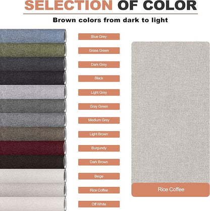 Fine Linen Repair Patches, Self-Adhesive Linen Fabric Patches, 12X40 inch Extra - Image 4