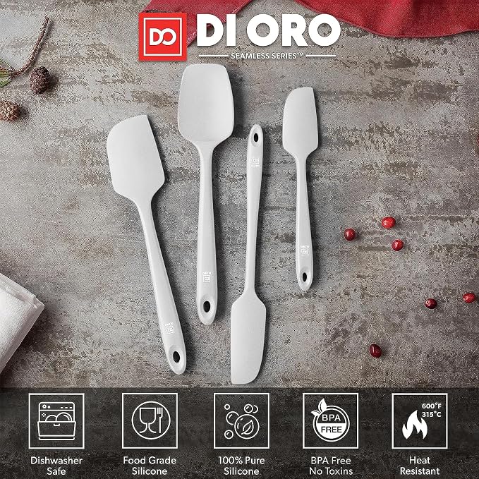 DI ORO Silicone Spatula Set - Image 3