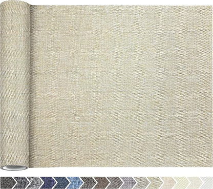 Coarse Linen Repair Patches, Self-Adhesive Linen Fabric Patches, 12X40 inch by ForABetterHomeLife