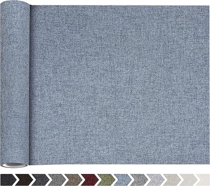 Fine Linen Repair Patches, Self-Adhesive Linen Fabric Patches, 12X40 inch Extra by ForABetterHomeLife