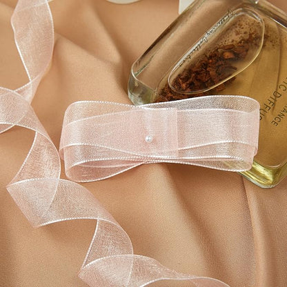 1 Inch Wide Sheer Chiffon Ribbon - Image 6