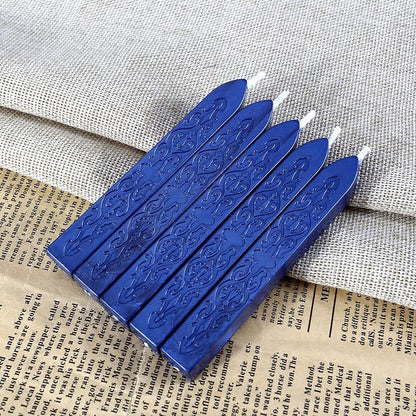 Blue Sealing Wax Sticks, Yoption 5 Pcs Totem Fire Manuscript Wax Seal Sticks - Image 6