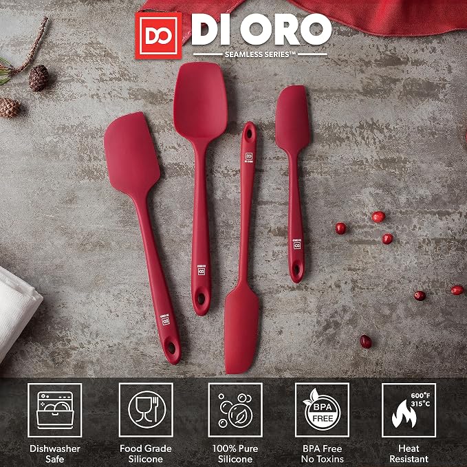 DI ORO Silicone Spatula Set - Image 3