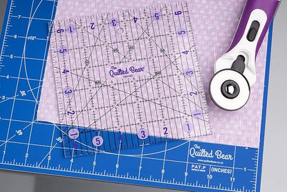 The Quilted Bear Rotating Cutting Mat 12" x 12" - Image 7