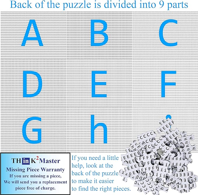 Think2Master 1960s 500 Pieces Large Format Jigsaw Puzzle: Kids 12+, Adults & - Image 3