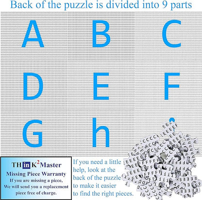 Think2Master 1960s 500 Pieces Large Format Jigsaw Puzzle: Kids 12+, Adults & - Image 3