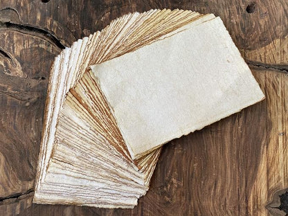 Wanderings Handmade Vintage Deckle Edge Blank Paper - Image 9