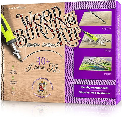 Craft Culture Beginners Wood Burning Kit by Craft+Culture