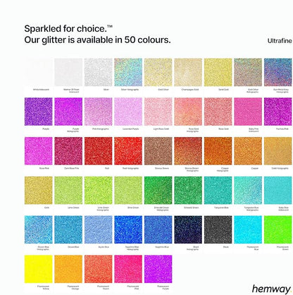 Hemway Polyurethane & Epoxy Glitter Metallic Crystal Flake Additive - Image 5